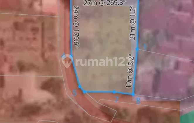 Tanah Komersil Ubud Lebar Depan 40 Meter