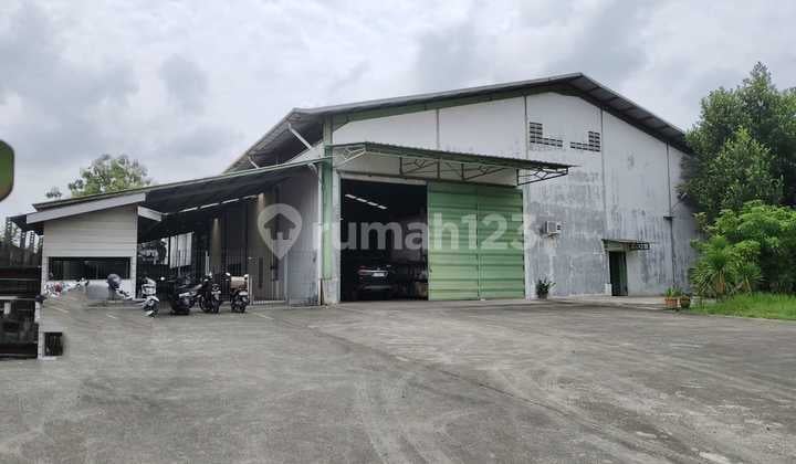 Gudang Pabrik Siap Pakai Bisa 40ft Kawasan Industri Karet Banten