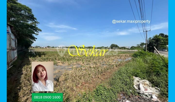 Paling Murah Tanah Komersial Karawang Barat Super Strategis