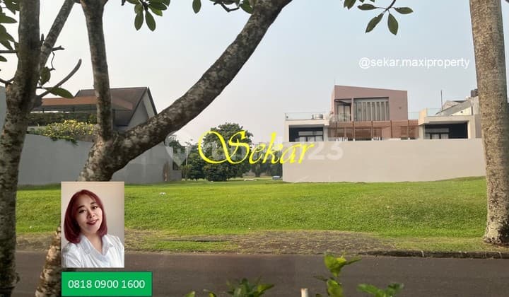 For Sale Kavling Teras Golf Bsd Lokasi Bagus di Boulevard Utama