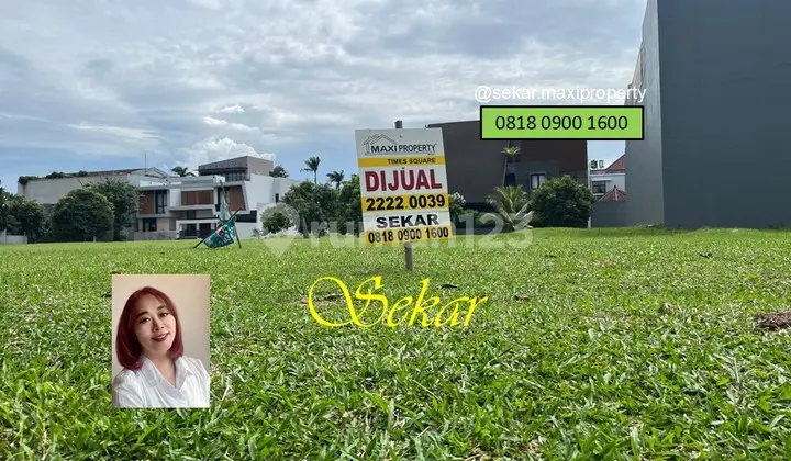 Kavling Teras Golf Bsd Paling Murah Posisi Depan
