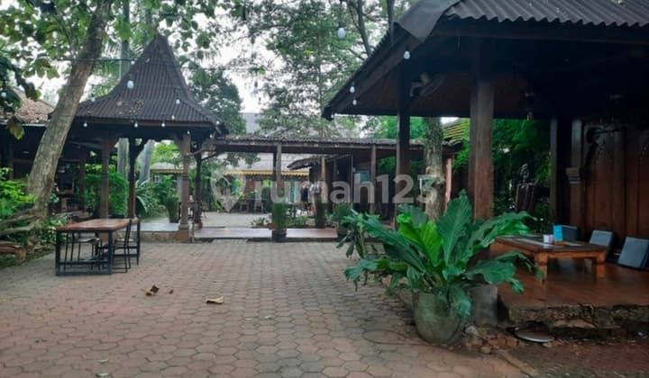 Dijual Cepat Tanah dan Bangunan Ex Resto Jl Raya Buaran Viktor, Serpong Tangerang Selatan
