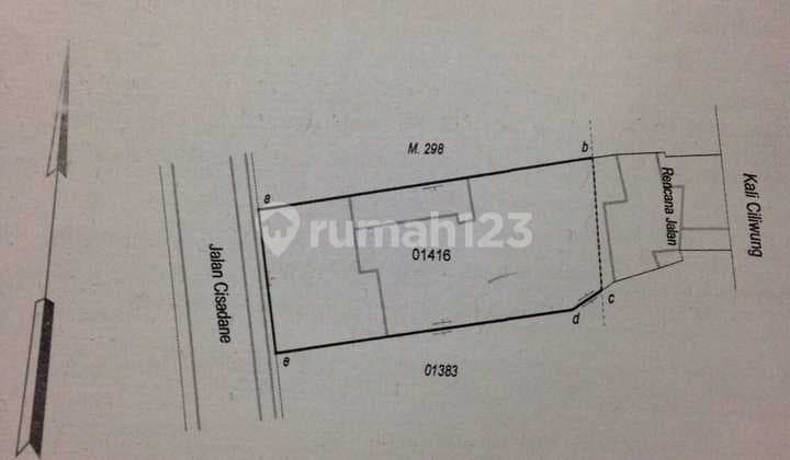 Dijual Tanah Di Jl. Cisadane Menteng Jakpus Bonus Rumah