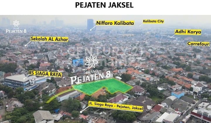 TANAH SIAP BANGUN HARGA DIBAWAH APPRAISAL DI PEJATEN JAKSEL