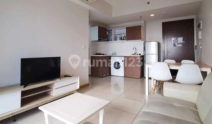 Apartemen hadap Summarecon mal Serpong 2 Kamar Tidur Furnished Serpong Midtown Residence