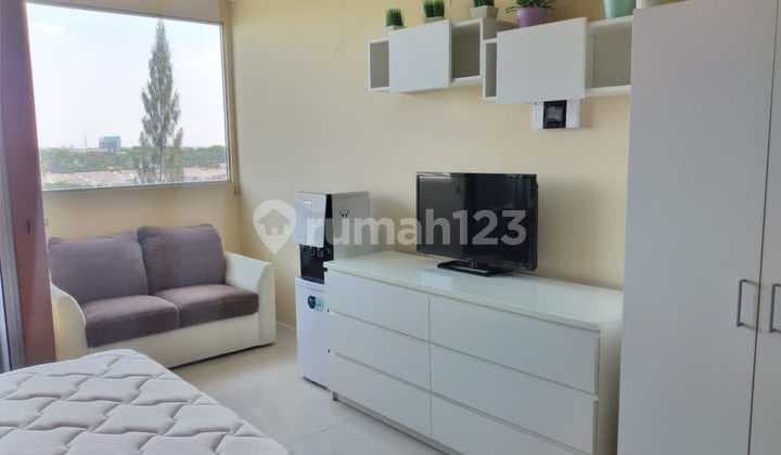 Apartemen Studio Fully Furnished Cantik Bersih Sebelah Kampus Binus Lokasi Super Strategis Terfavorit Apartemen Paddington Alam Sutera
