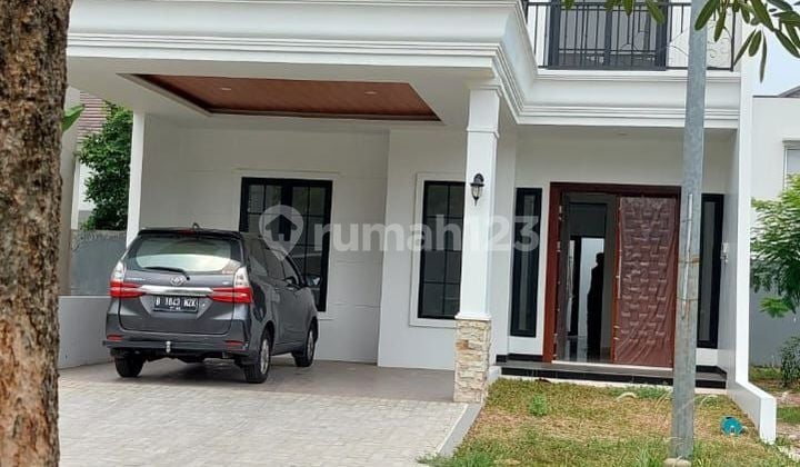 Rumah 2 Lantai Bagus Bangun Mandiri Dekat Tol, Aeon Mall Bsd Serpong