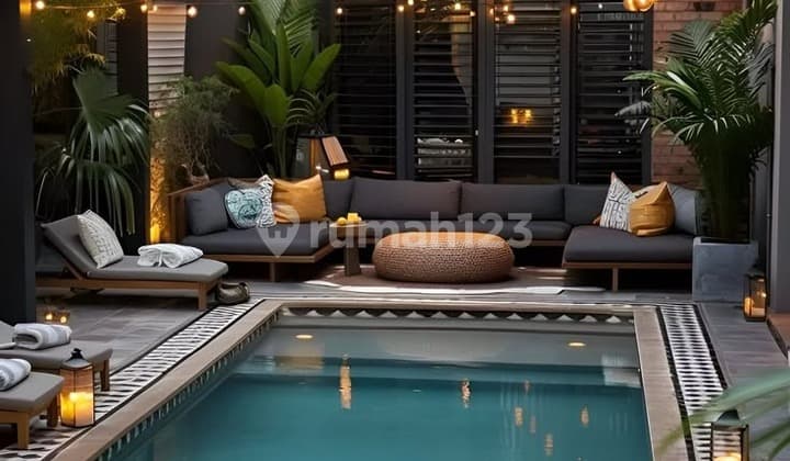 Rumah Baru Bangun Mandiri Shm Ada Pool Dekat Akses Tol Krl Sekolah Favorite di BSD Kencana Loka