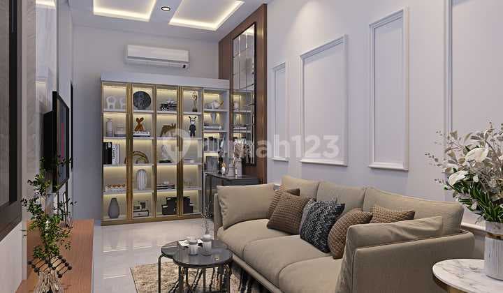 Duri Kepa House, West Jakarta, Flood-Free, Fully Furnished.