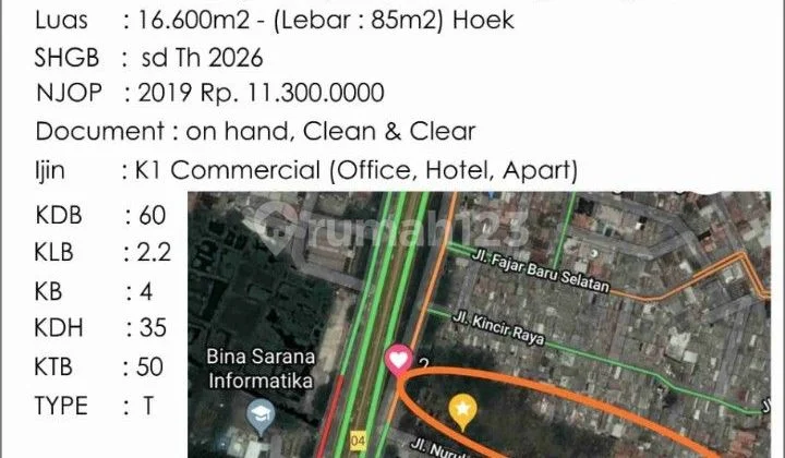 Dijual Murah Tanah Komersial Di Outer Ring Road Cengkareng Dijual Murah Tanah Komersial Di Outer Ring Road Cengkareng