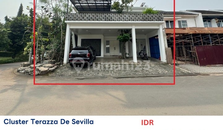 Dijual Cepat Murah Via Lelang ,Rumah Dicluster Terazza De Sevilla BSD Sektor Xii Tangerang Selatan