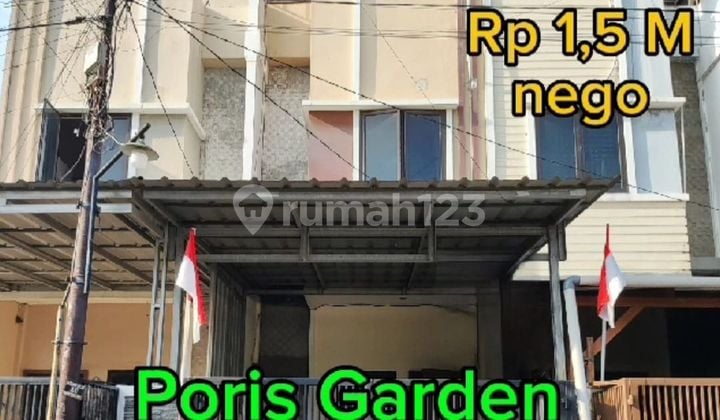 Dijual Cepat Rumah 3 Lantai Di Poris Garden, Cipondoh