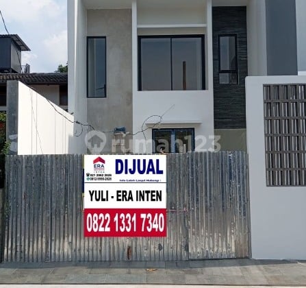 YL - Dijual Rumah Baru Semi Furnish 2 Lantai Di Duren Sawit