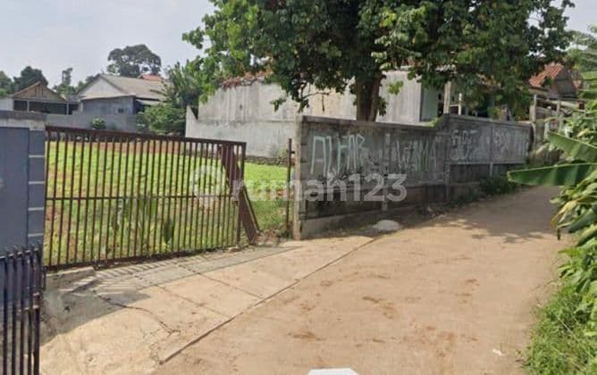Sebidang Tanah Datar di Jl. Raya Kemang, Parung Bogor, View Gunung Dan Udara Segar