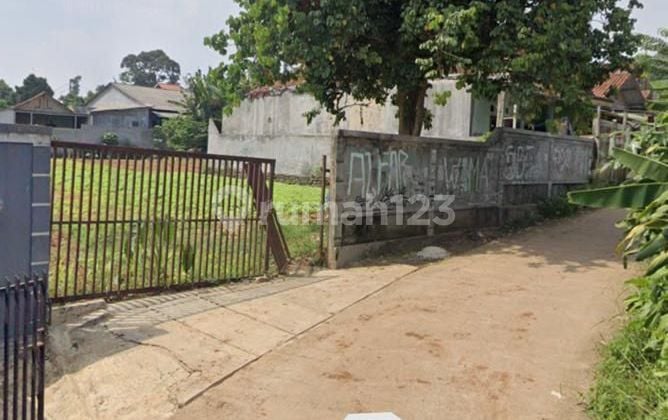 Sebidang Tanah Datar di Jl. Raya Kemang, Parung Bogor, View Gunung Dan Udara Segar