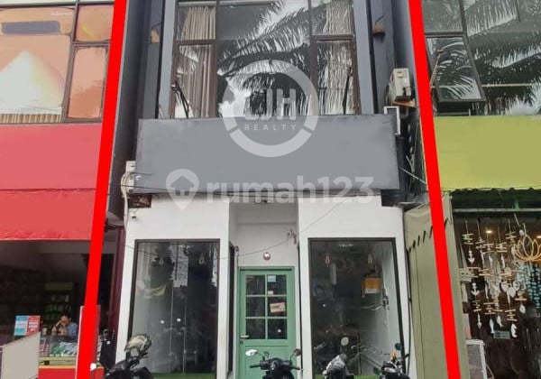 Lease! Shophouse In Busy Tourist Area, Surrounded By Hotels, Only 250 Meters From Jerman Beach, Suitable For Business