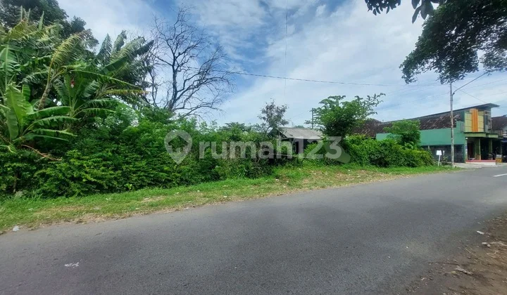 Tanah Strategis Tepi Jalan Utama Area Wisata Janti Wunut Klaten