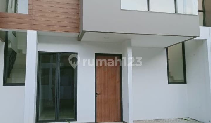 Rumah Modern Minimalis, 2 Lantai, Siap Huni Dekat St Pondok Ranji Bintaro
