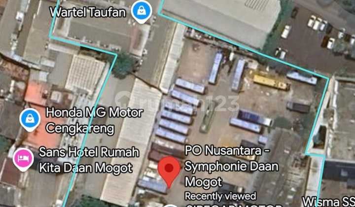 Kavling Segitiga Emas Daan Mogot