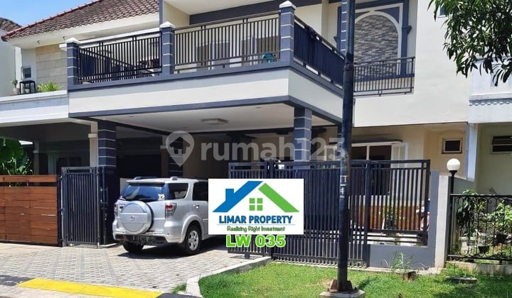Rumah Boulevard 2,5 Lantai Siap Huni di Legenda Wisata Cibubur