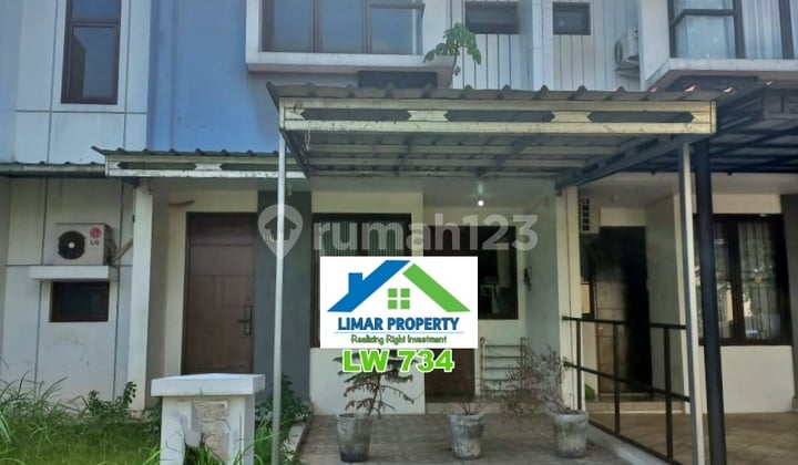 Spacious and Strategic 2-Story Rental House in Legenda Wisata Cibubur