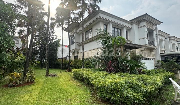 Rumah hook modern 2lt furnish bagus di cluster Jadeite BSD City harga nego