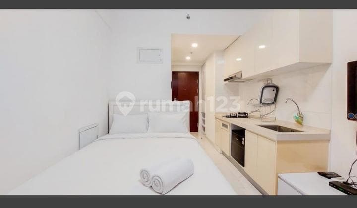Apartment tipe Studio siap huni full furnish di Skyhouse BSD harga nego