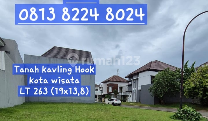 Tanha Kavling Hook LT 263 Kota Wisata Cibubur Jakarta Timur