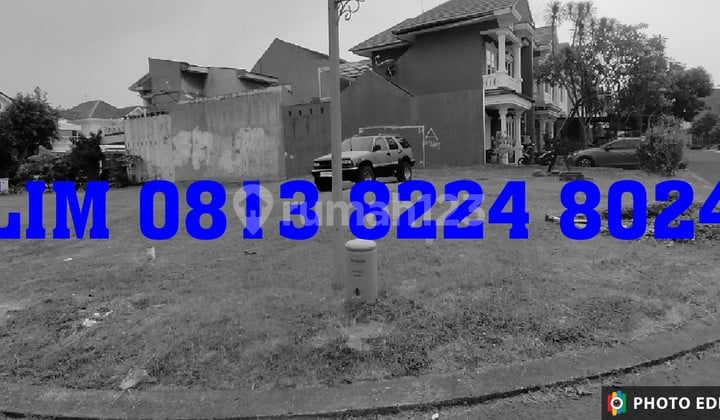 Dijual Tanah Kavling Hook Lt 284M2 Kota Wisata Cibubur Bogor