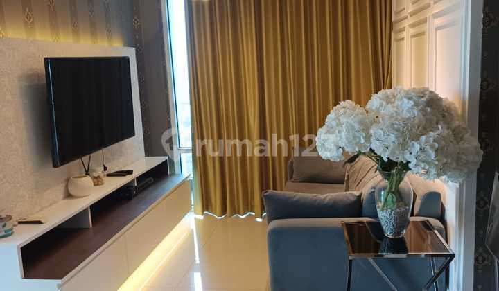 Dijual Apartemen Brooklyn Type 2br Fully Furnish Dialam Sutera Tangerang 2 Kamar Tidur
