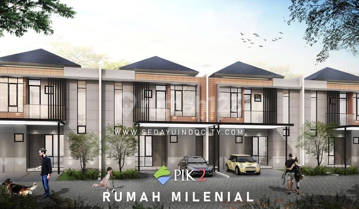 Dijual Rumah Milenial pik2 Cluster Alabama uk 4,5x10