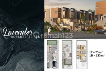 Dijual Rumah Cluster Harmony Golf Posisi Hoek