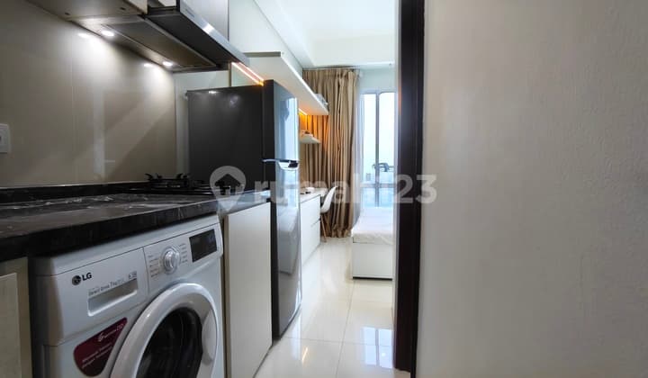 Sewa Apartemen Puri Mansion Studio 21 m2 Furnish Estetik Cantik