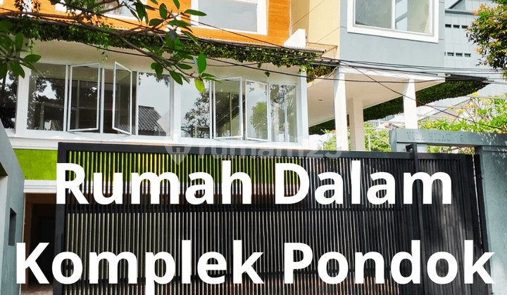 ( Rumah Baru 3 Lantai Hoek Dalam Komplek ) Komplek Pondok Indah Jakarta Selatan