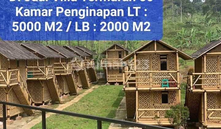 Di Jual Cepat Villa 50 Kamar Penginapan Dekat Kediaman Prabowo Bojong Koneng Sentul Bogor