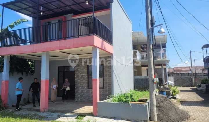 Jual Rumah Baru Dlm Cluster 2 Lantai Hoek Sukahati Cibinong Bogor