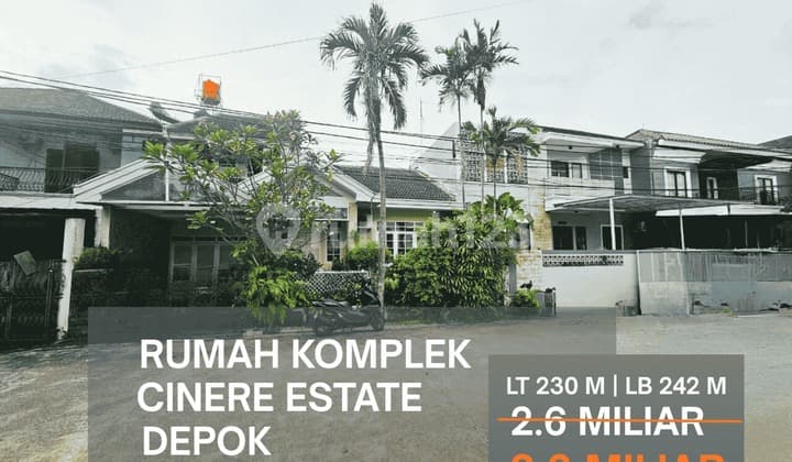 ( di Jual Cepat Turun Harga Rumah Dalam Komplek Cinere Estate ) Cinere Depok Jawa Barat