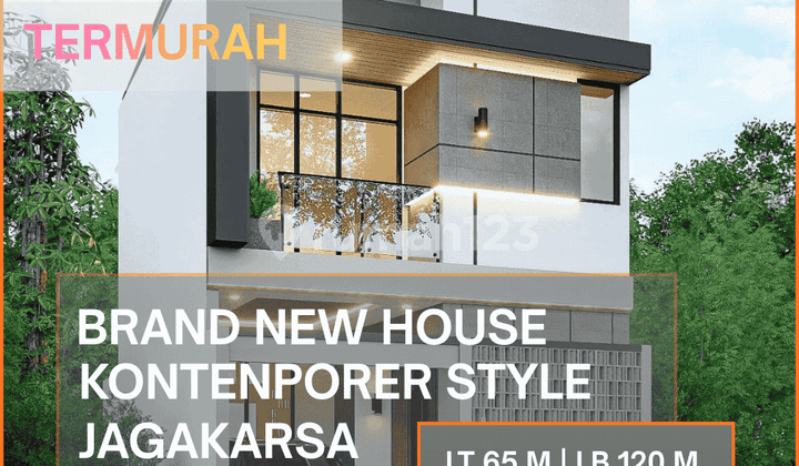 ( Termurah Hot Sale New Houses 2 Lantai ) Jl Swadaya Jagakarsa Jakarta Selatan