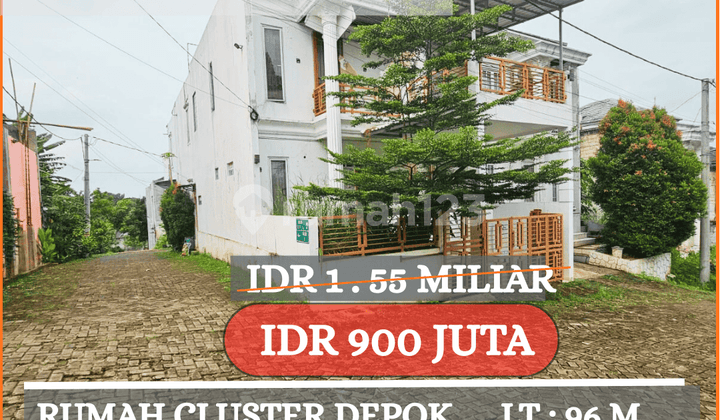 ( Jual Cepat Turun Harga Termurah Rumah Dalam Cluster ) Dekat Gds dan Margonda Depok Jawa Barat