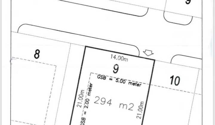 Land Plot for Sale in the Foresta Resort Area of Bsd City