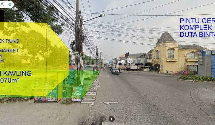 Dijual Cepat Tanah Kavling Komercial di Seberang Duta Bintaro