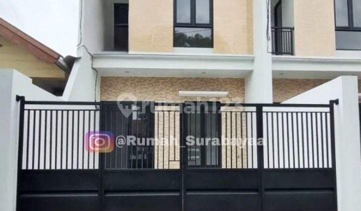 Rumah Baru di Perumahan Nirwana Eksekutif Rungkut Surabaya
