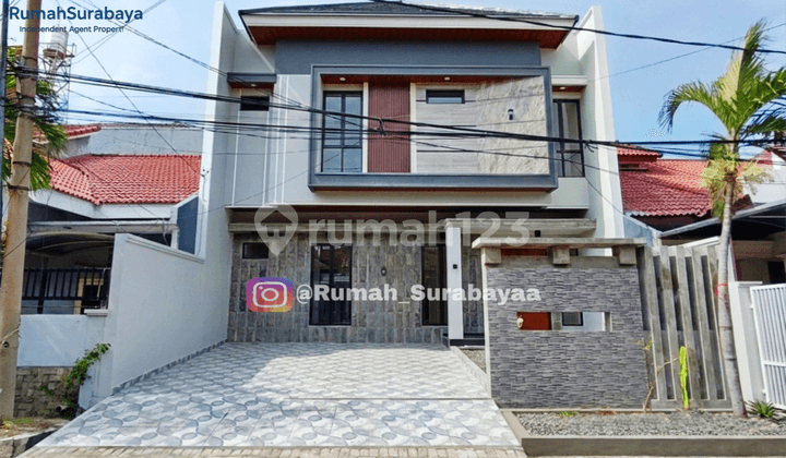 Rumah Baru di Manyar Surabaya Lebar 10