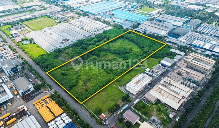 Tanah, Dijual, Jababeka 1, Bekasi 3 Hektar, HGB, Rp 2,8 Juta