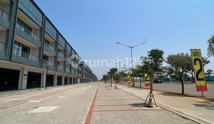 Rukan soho ebony golf island pantai indah kapuk posisi Boulevard