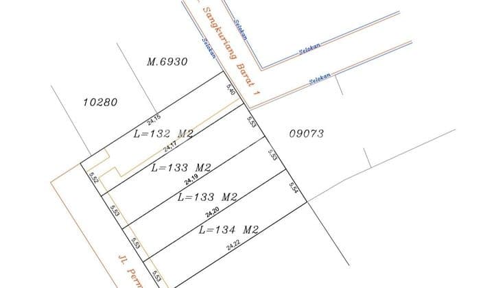 Jual 4 Kavling Sayap Jalan Sangkuriang Cimahi