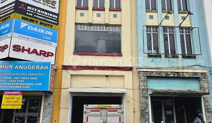 Dijual Ruko 3 Lt di Sutera Niaga 2 Alsut Hadap Jalan Raya Serpong