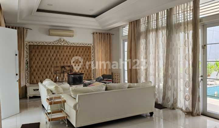 Rumah Mewah Siap Huni Full Furnish De Park Bsd Kawasan Strategis