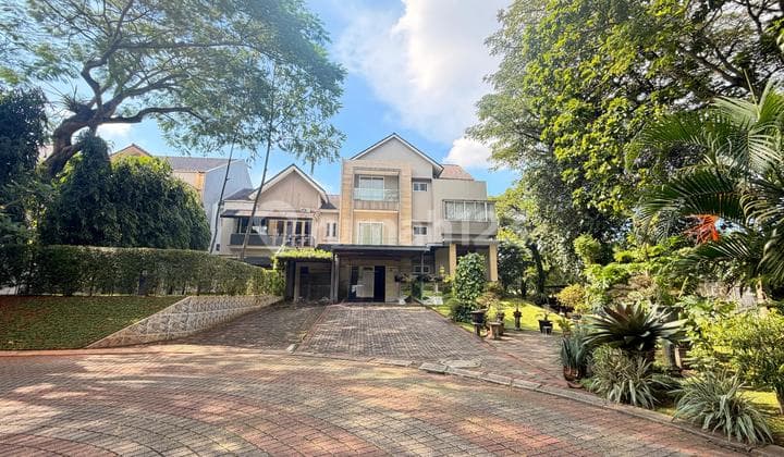 RUMAH DELATINOS BSD Design Mewah Kawasan Eksklusif Sangat Asri