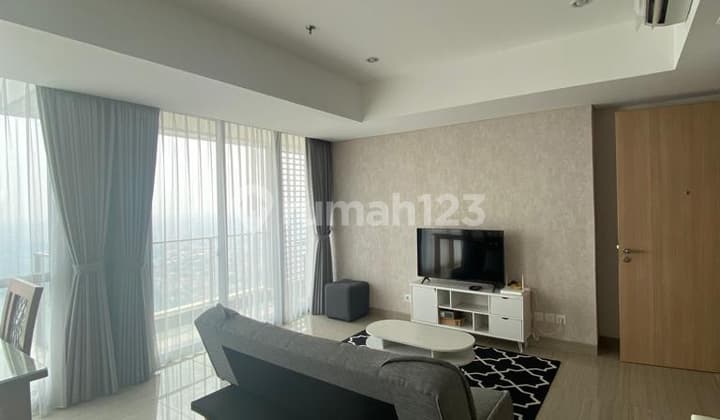 Apartemen Hillcrest Furnished 2 BR dkt uph